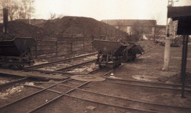 "Punkt nawęglania parowozów", Kutno, 1986 (2). Fot. M. Moczulski. Numer...